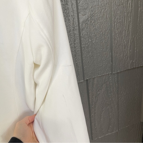 Rachel Zoe Double Breasted White 6 Button Blazer - Picture 11 of 13